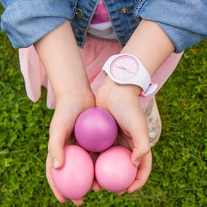 Stylish ICE-WATCH Ice Ola Kids Candy White Wristwatch - 014426