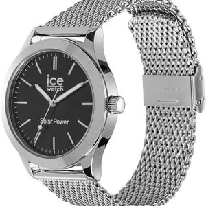 Elegant Solar-Powered Men's Watch with Metal Strap