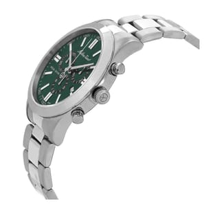 Elegant Green Dial Jumbo Chronograph Watch Features H455CHVE