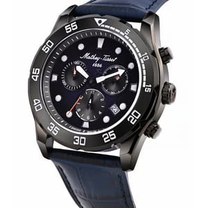 Mathey Tissot Bolton II Quartz Chronograph Watch Features H121CHLNB