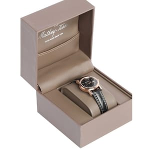 Mathey-Tissot Ladies Black Dial Watch D31186PN Mathey-Tissot Ladies Black Dial Watch D31186PN