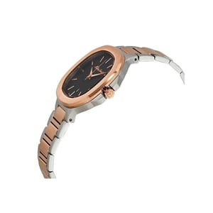 Mathey-Tissot Two-Tone Black Dial Watch H152RN