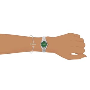 Mathey-Tissot Mathey III Quartz Crystal Green Dial Ladies Watch D810AV Mathey-Tissot Mathey III Quartz Crystal Green Dial Ladies Watch D810AV