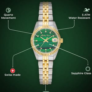 Mathey-Tissot Mathy II Green Dial Ladies Watch D710BSV Mathey-Tissot Mathy II Green Dial Ladies Watch D710BSV