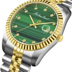 Mathey-Tissot Quartz Ladies Watch with Green Dial H710BSV