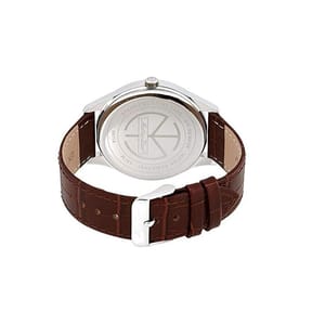 Mathey-Tissot Urban Brown Dial Leather Men's Watch H411AM