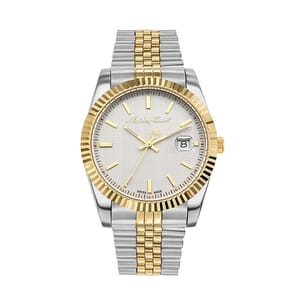 Mathey-Tissot Rolly III Men's Watch with Elegant Silver Dial H810BI