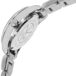 Mathey-Tissot Women’s Swiss Watch with Orange Dial & Silver Band - D451Or Mathey-Tissot - Women's Dress Watches 2