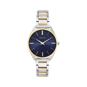Seiko Ladies' Quartz Watch with Blue Dial SWR060P1