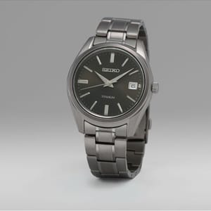 Seiko Titanium Black Sunray Dial Men's Watch SUR375P1 Seiko - Men's Dress Watches 2
