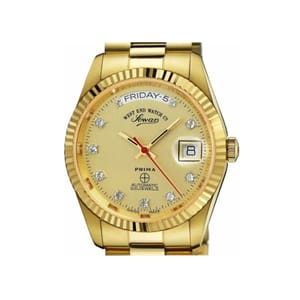 West End Classic Gold-Plated Swiss Automatic Watch 6828352795R2