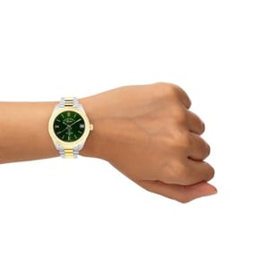 West End Women's Silver Tone Case Green Dial Automatic Watch 6858.20.3330 West End Watch Co - Women's Dress Watches 3