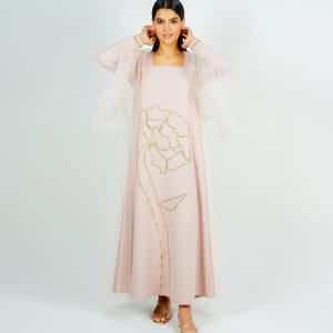 Rosette Abaya - Women's Jalabiyas 3