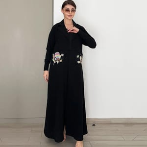 Rosette Abaya - Women's Abayas 1