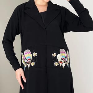 Rosette Abaya - Women's Abayas 2