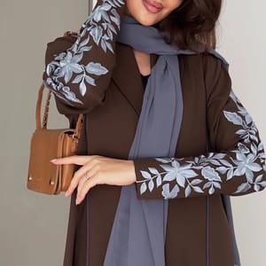 Rosette Abaya - Women's Abayas 1