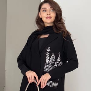 Rosette Abaya - Women's Abayas 1