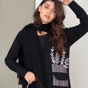 Rosette Abaya - Women's Abayas 3
