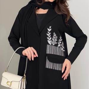 Rosette Abaya - Women's Abayas 4