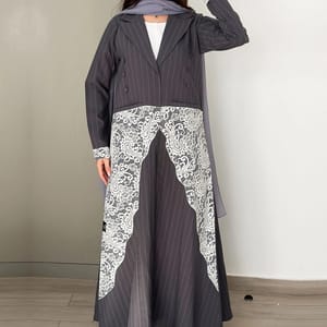 Rosette Abaya - Women's Abayas 4