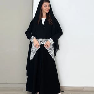 Rosette Abaya - Women's Abayas 3