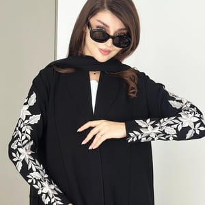 Rosette Abaya - Women's Abayas 1