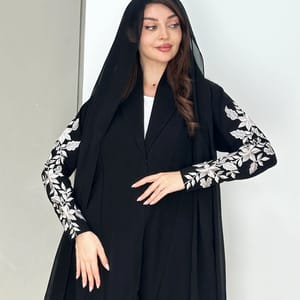 Rosette Abaya - Women's Abayas 4