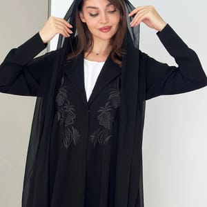 Rosette Abaya - Women's Abayas 2