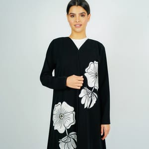 Rosette Abaya - Women's Abayas 1