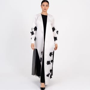 Rosette Abaya - Women's Abayas 4
