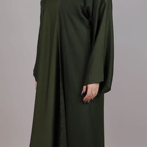 Green Harir Maqsood Abaya