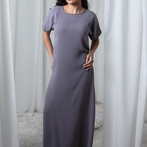 Grey CEY Fabric Under Abaya