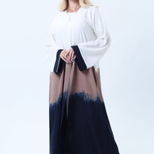 CEY Lightweight Triple Shade Abaya with Sheila