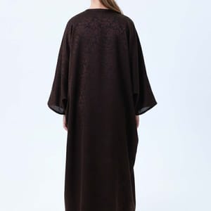 Premium Self Design Silk Kids Abaya - Elegant Islamic Wear for Girls Msquare Fashion - Kids's Abayas 2