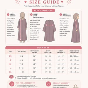 Premium Self Design Silk Kids Abaya - Elegant Islamic Wear for Girls Msquare Fashion - Kids's Abayas 3