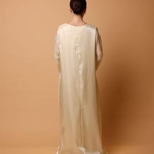Ikkxa Banan Butterfly Appliqued Flared Sleeves Jalabiya IKKXA - Women's Jalabiyas 24