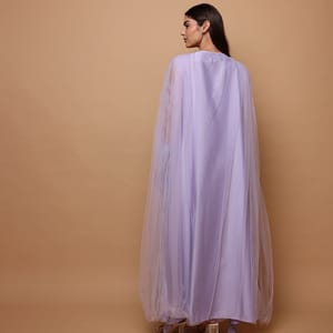 Ikkxa Nayla Embellished Cape Sleeves Jalabiya IKKXA - Women's Jalabiyas 28