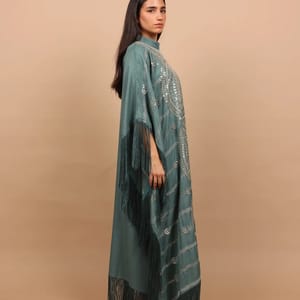 Ikkxa Shimmering Diamond Pattern Jalabiya IKKXA - Women's Jalabiyas 8