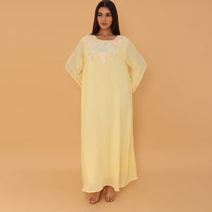 Ikkxa Butter Petal Jalabiya IKKXA - Women's Jalabiyas 31