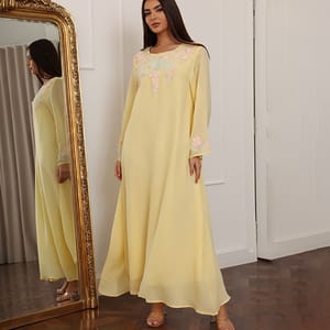Ikkxa Butter Petal Jalabiya IKKXA - Women's Jalabiyas 32