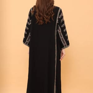 Ikkxa Dalia Embroidered Flared Sleeves Jalabiya IKKXA - Women's Jalabiyas 9