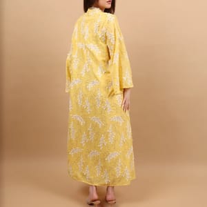 Ikkxa Sereen Embroidered Flared Sleeves Jalabiya IKKXA - Women's Jalabiyas 53