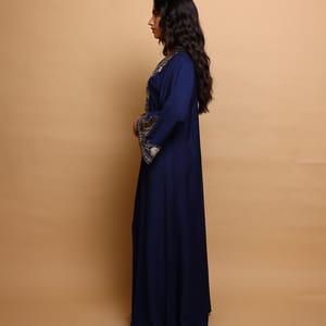 ik7001blue5 IKKXA - Women's Jalabiyas 3