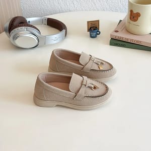 Kids Retro British Style Slip-On Loafers Zyczwl - Kids's Slip-Ons 1