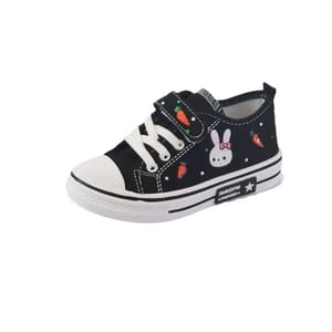 Girls Low Top Sneakers Printed Casual Shoes Anti Slip Comfortable