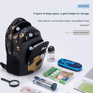Football Backpack for Boys Cartoon School Travel Bag Fashion Igetbag - Kids's School Bags 2