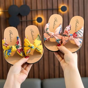 Girls Bohemian Summer Slippers Soft Sole Non Slip Sandals Zyczwl - Kids's Bedroom Slippers 1