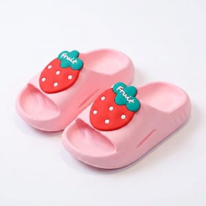 Kids Cartoon Beach Slippers Animal Fruit Pattern Soft Comfortable