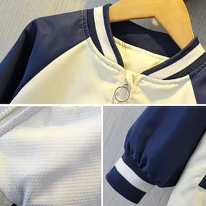 Boys Baseball Jacket Letter Windbreaker Casual Spring Autumn Coat Boys Baseball Jacket Letter Windbreaker Casual Spring Autumn Coat