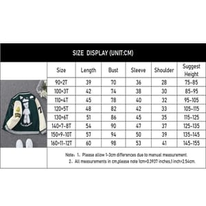 Boys Cartoon Bear Jacket Casual Windbreaker Spring Coat Generic - Kids's Jackets 4